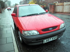 My new car. A wee bit of a shed.