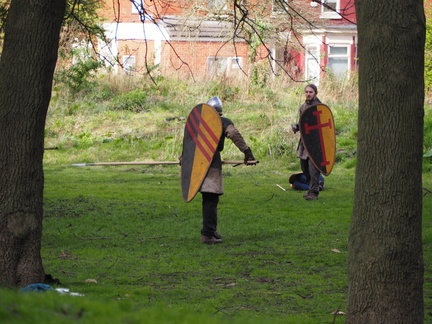 Battle re-enactment